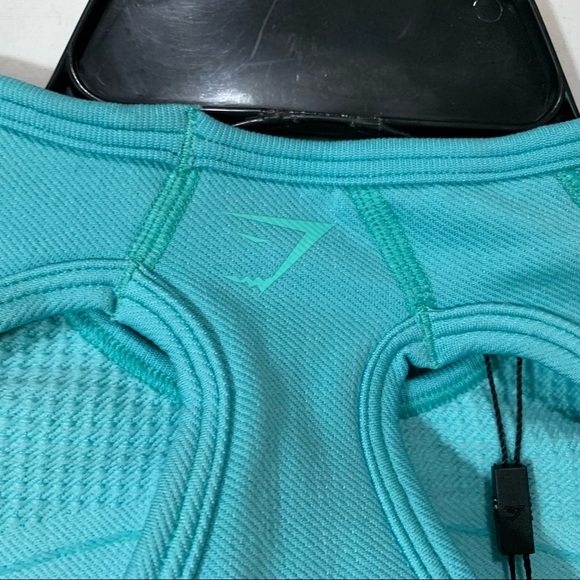 Gymshark Ultra Seamless Crop Top in Spearmint Green Size Small - Picture 9 of 11